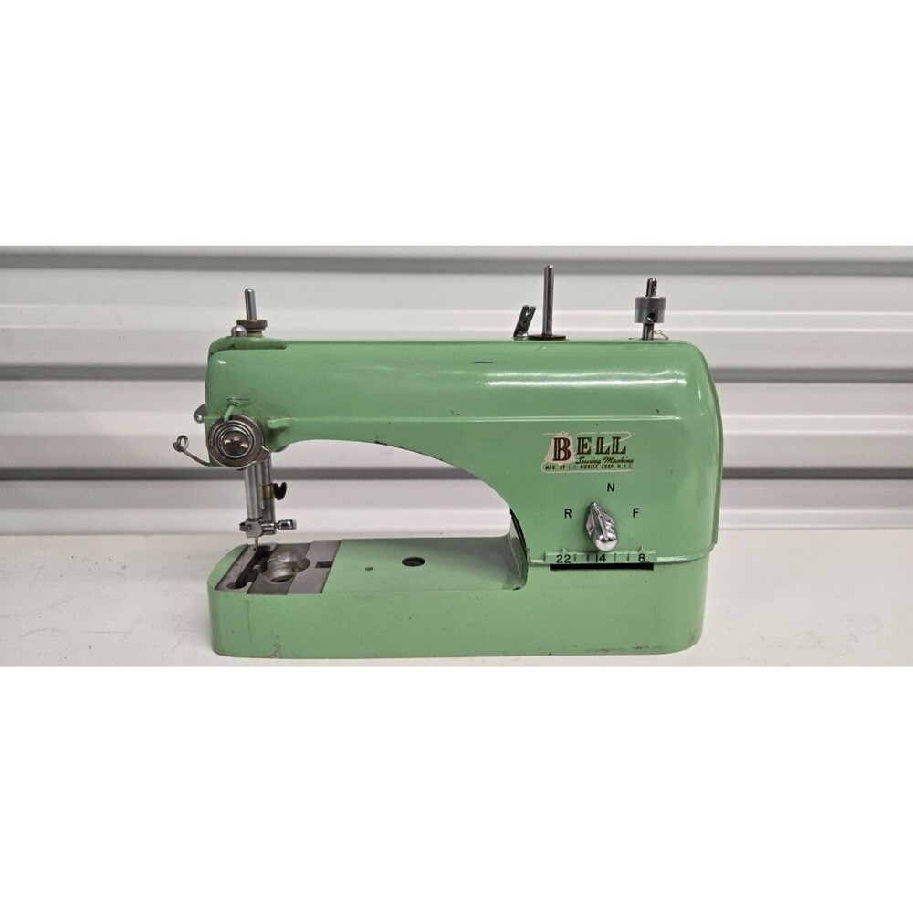 Vintage BELL Portable Sewing Machine Micro Mini Machine Only *UNTESTED - PARTS*